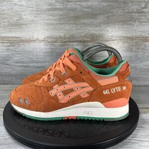 Asics Women’s GEL-LYTE 3 III Fresh Salmon Sneakers Running Shoes Size 5
